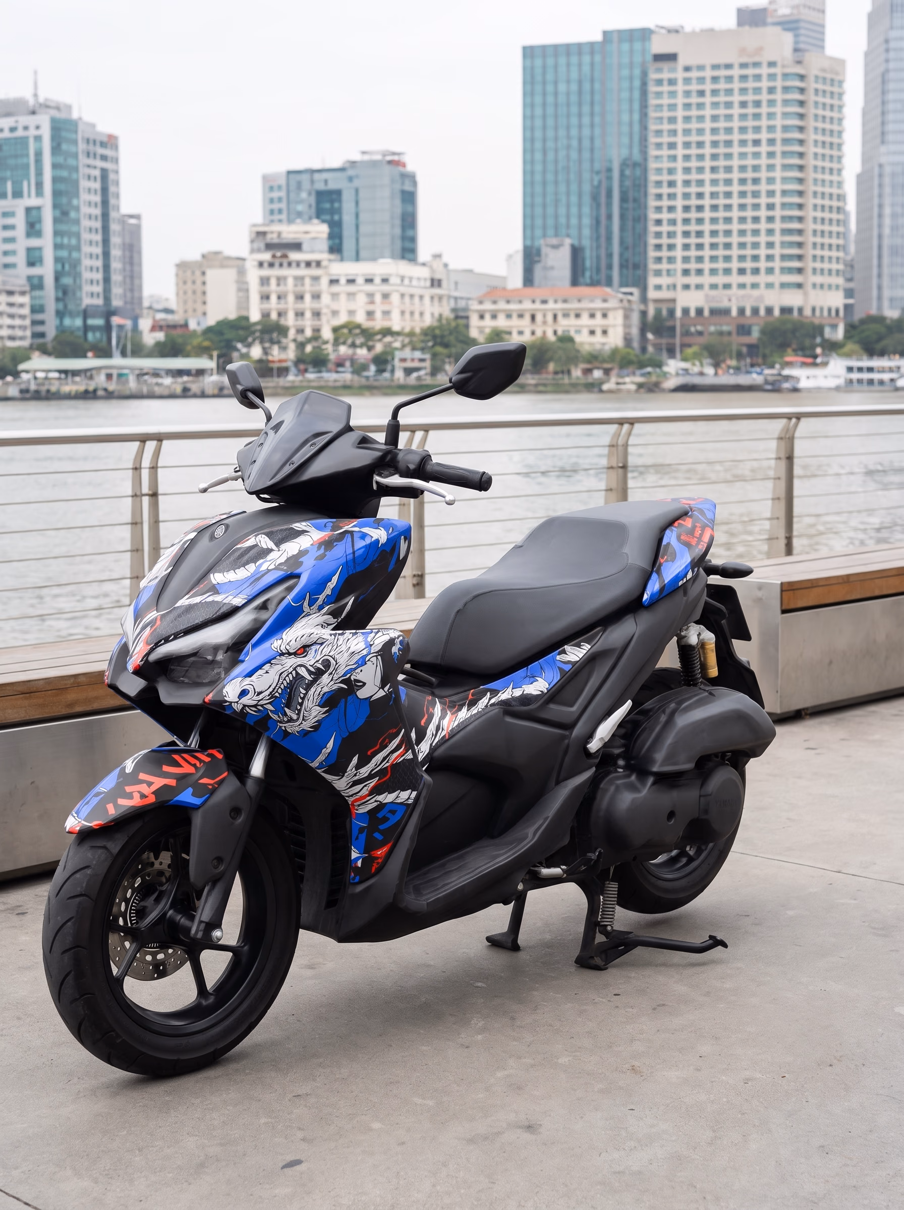 Tem trùm Yamaha NVX WDragon — 1/9